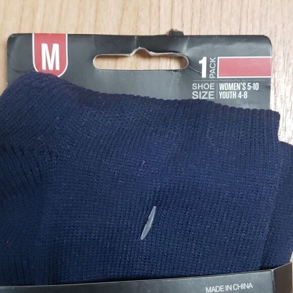 NEW! REEBOK ALL SPORT NAVY BLUE SOCKS - Picture 2 of 9